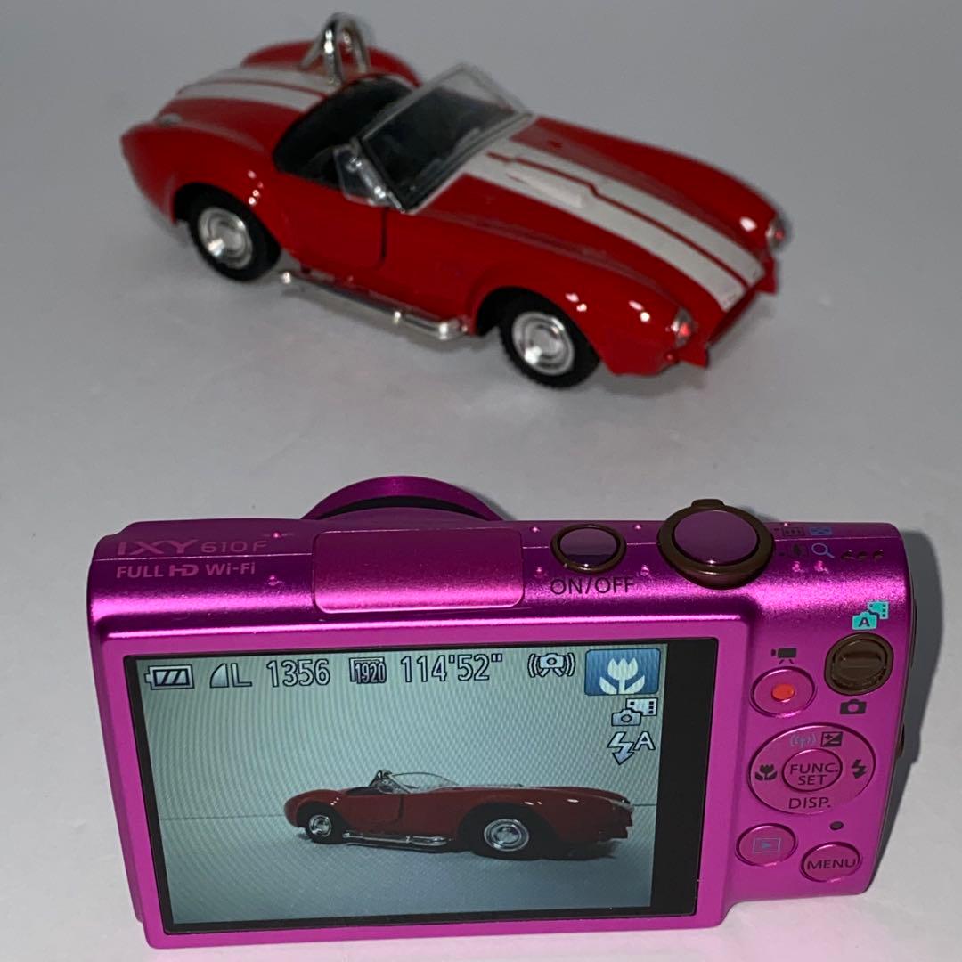 Canon IXY 610f コンパクトデジタルカメラ Wi-Fi ピンク色