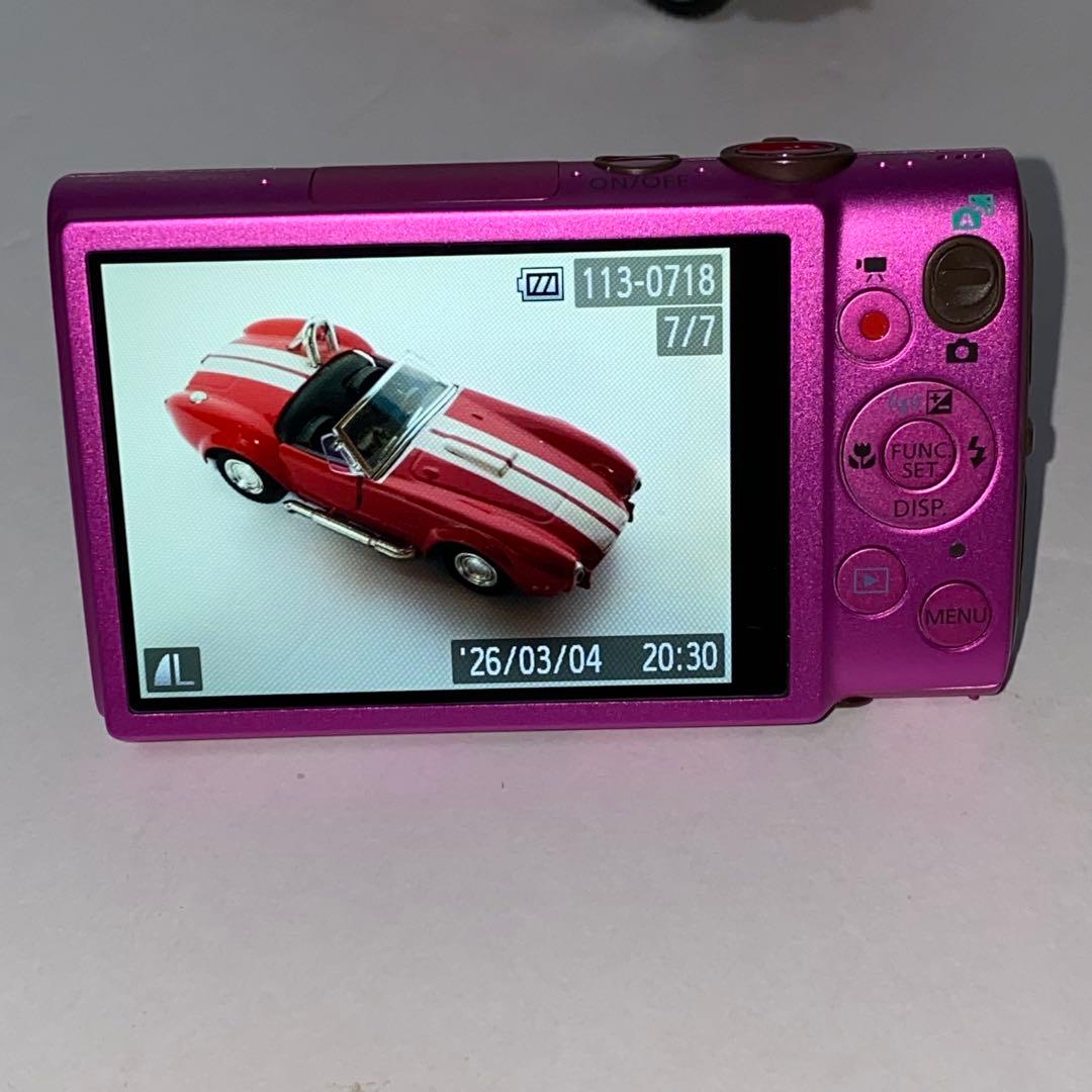 Canon IXY 610f コンパクトデジタルカメラ Wi-Fi ピンク色