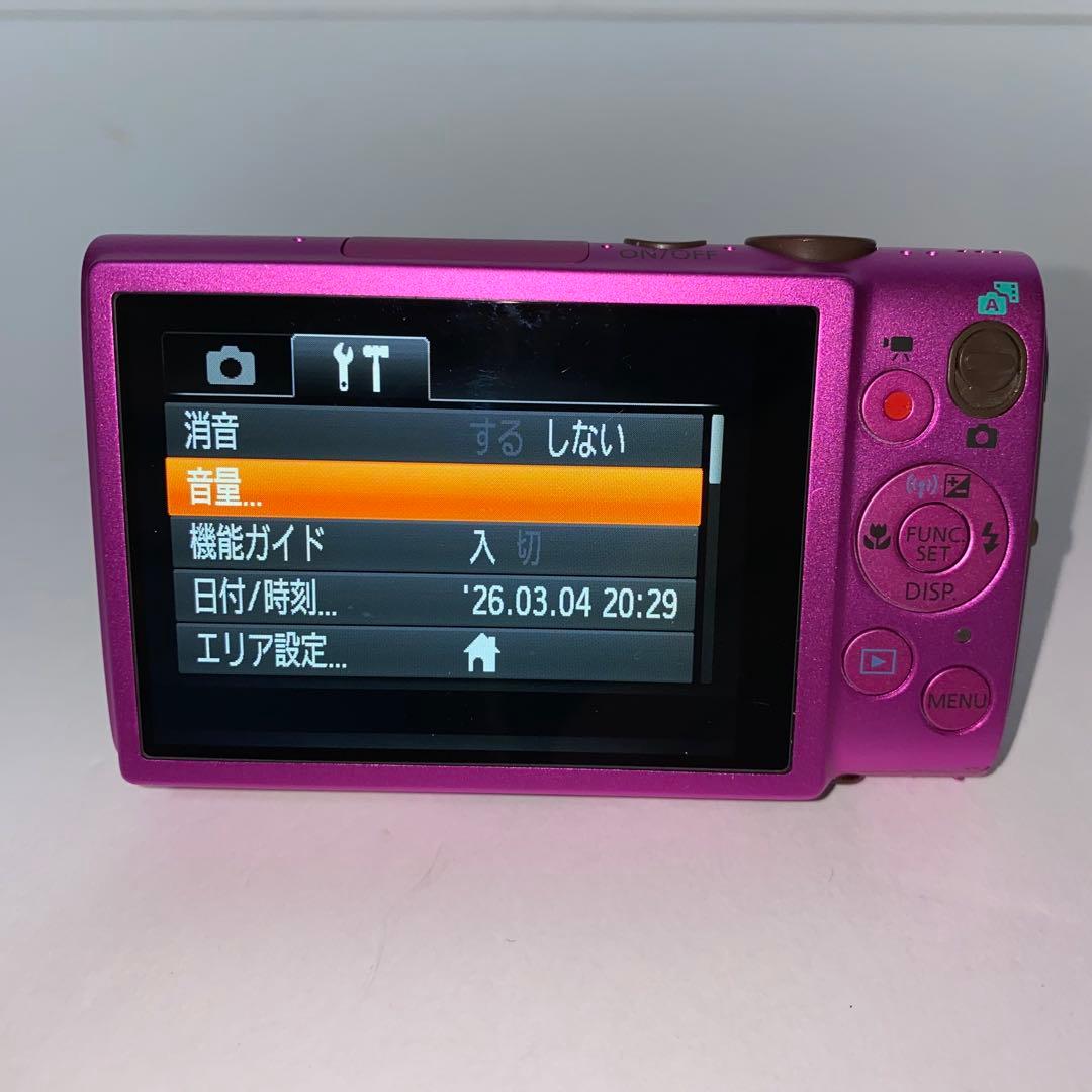 Canon IXY 610f コンパクトデジタルカメラ Wi-Fi ピンク色