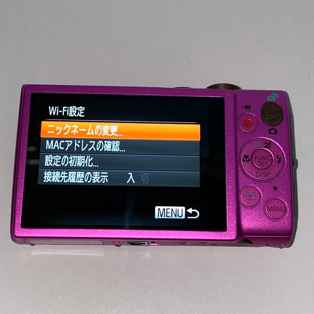 Canon IXY 610f コンパクトデジタルカメラ Wi-Fi ピンク色