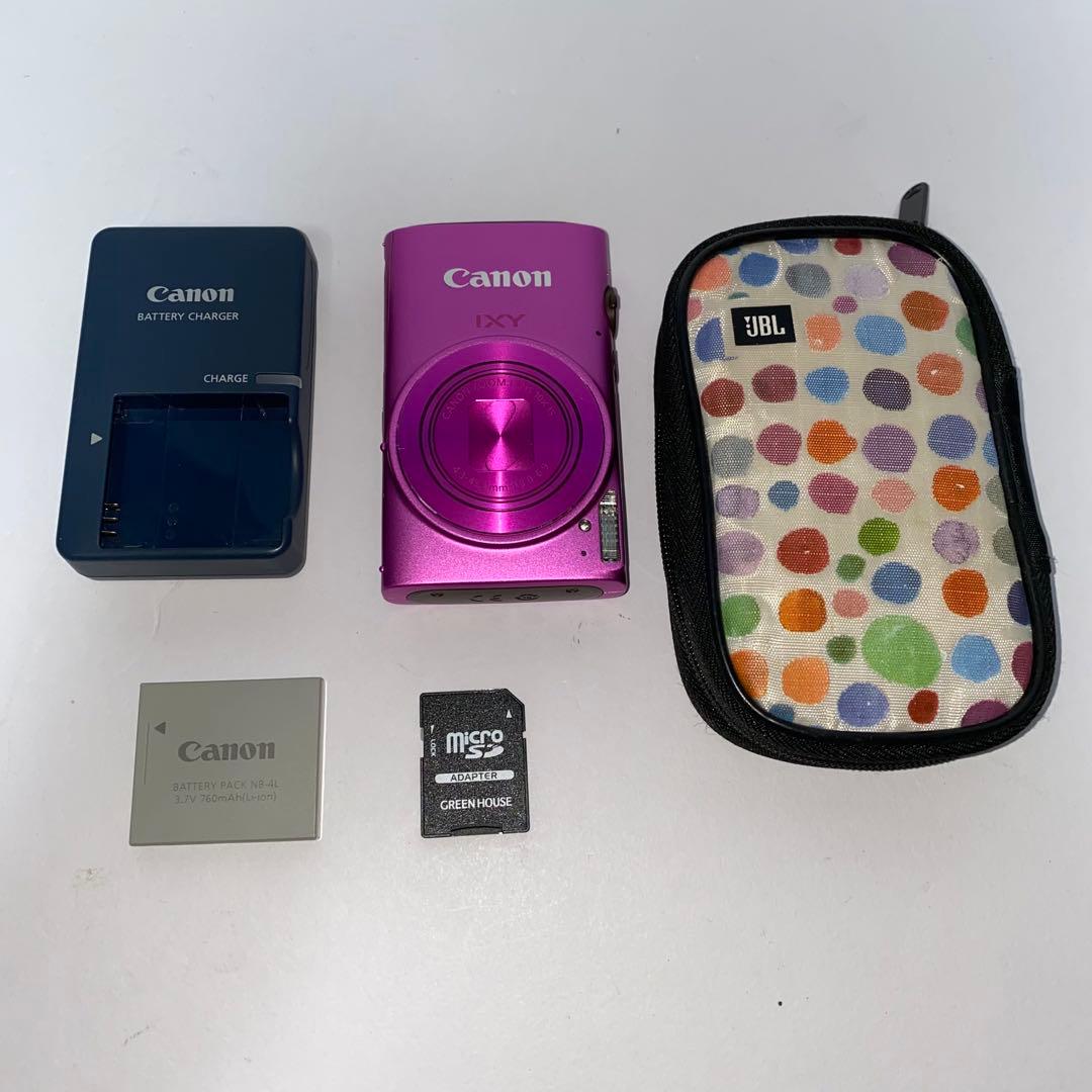 Canon IXY 610f コンパクトデジタルカメラ Wi-Fi ピンク色