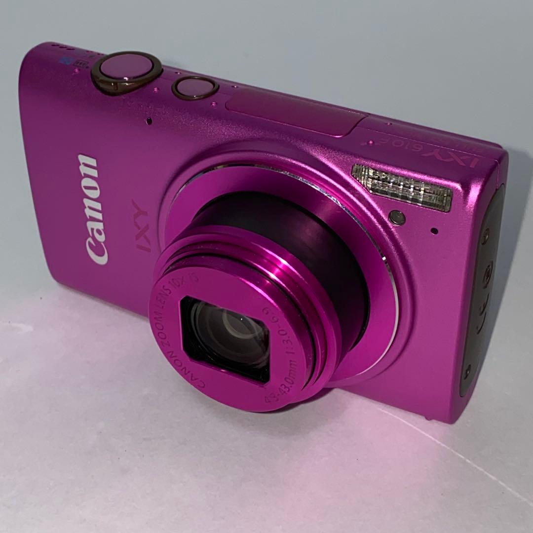 Canon IXY 610f コンパクトデジタルカメラ Wi-Fi ピンク色