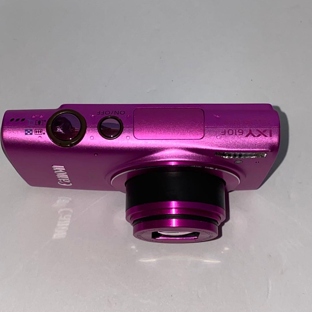 Canon IXY 610f コンパクトデジタルカメラ Wi-Fi ピンク色