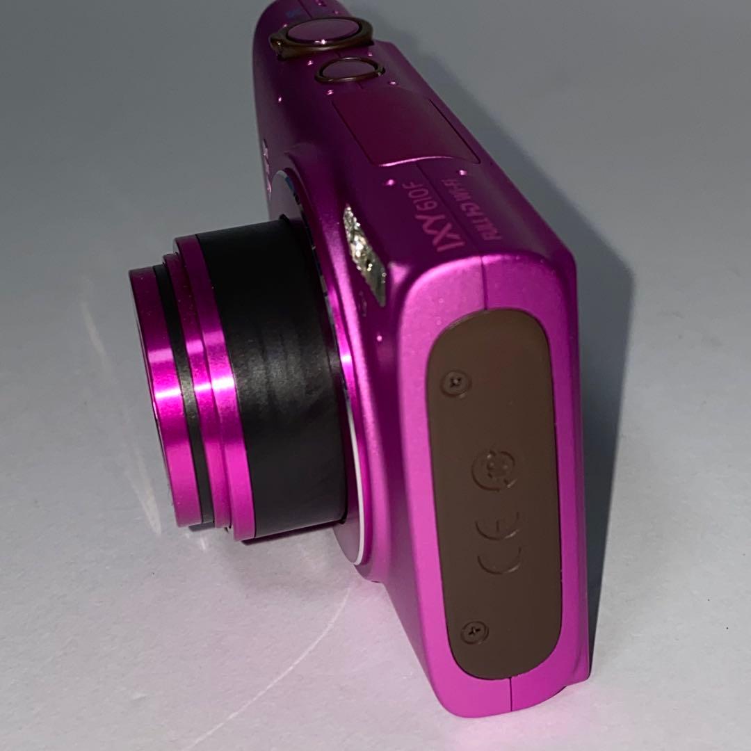 Canon IXY 610f コンパクトデジタルカメラ Wi-Fi ピンク色