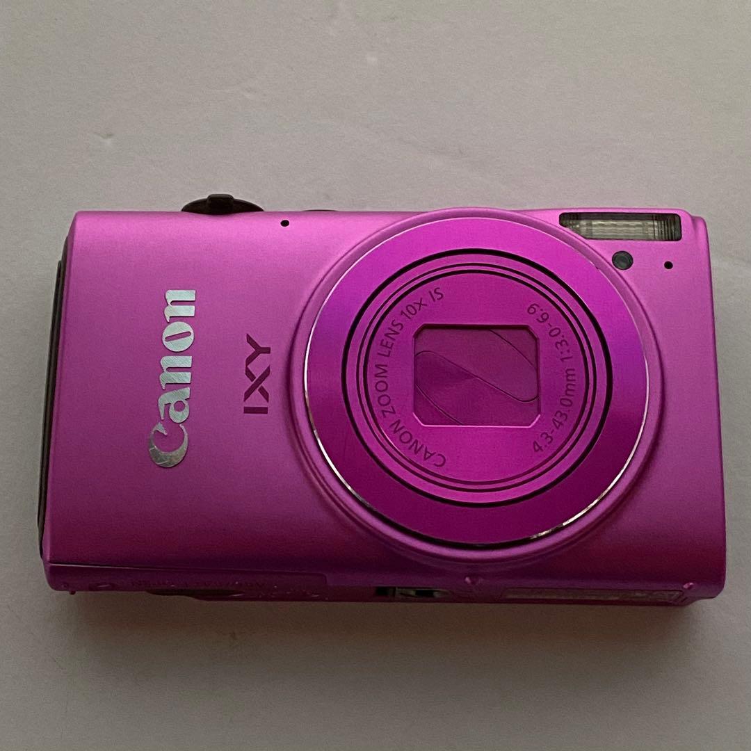 Canon IXY 610f コンパクトデジタルカメラ Wi-Fi ピンク色