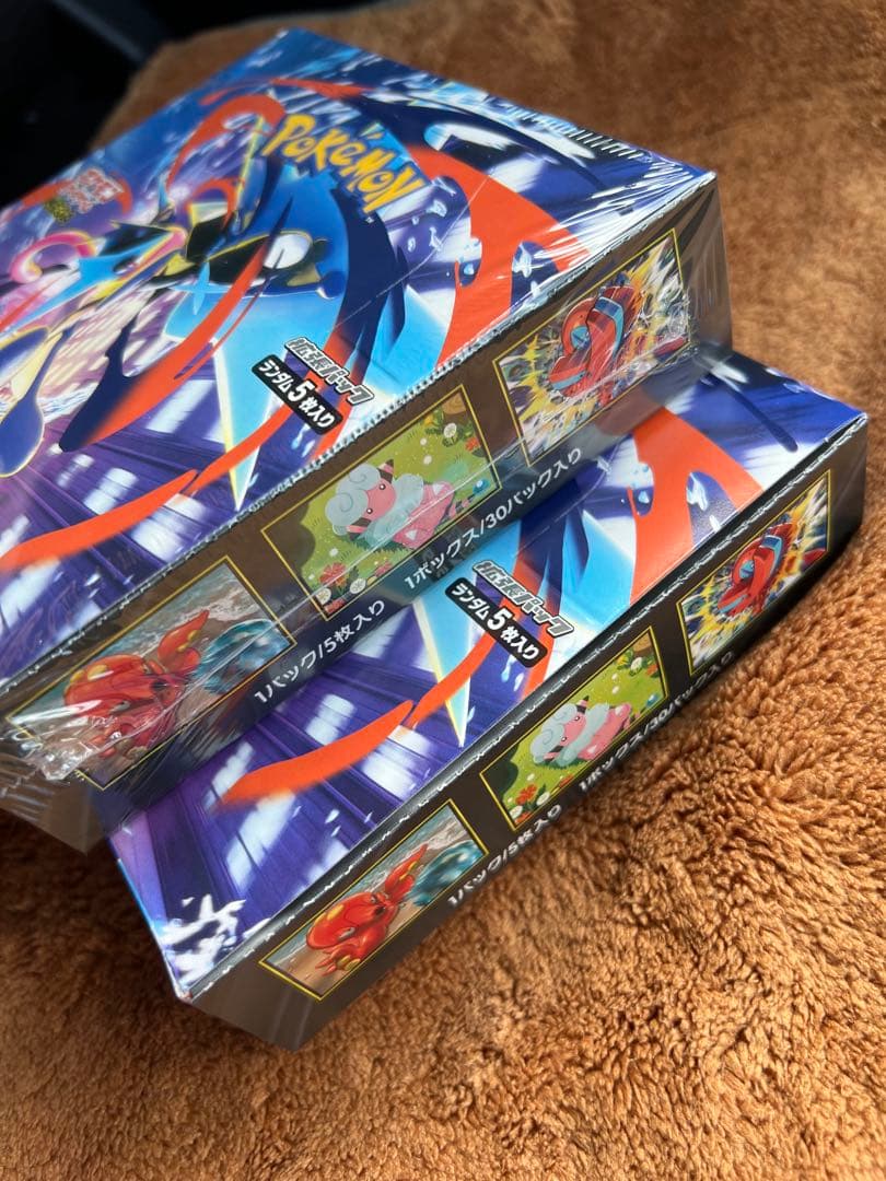 【2BOXセット】シュリンク付 無 ポケモンカード 拡張パック ニンジャスピナー