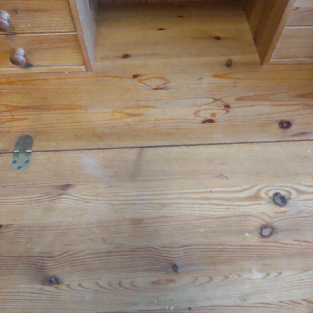 ライティングビューロー　パイン無垢材