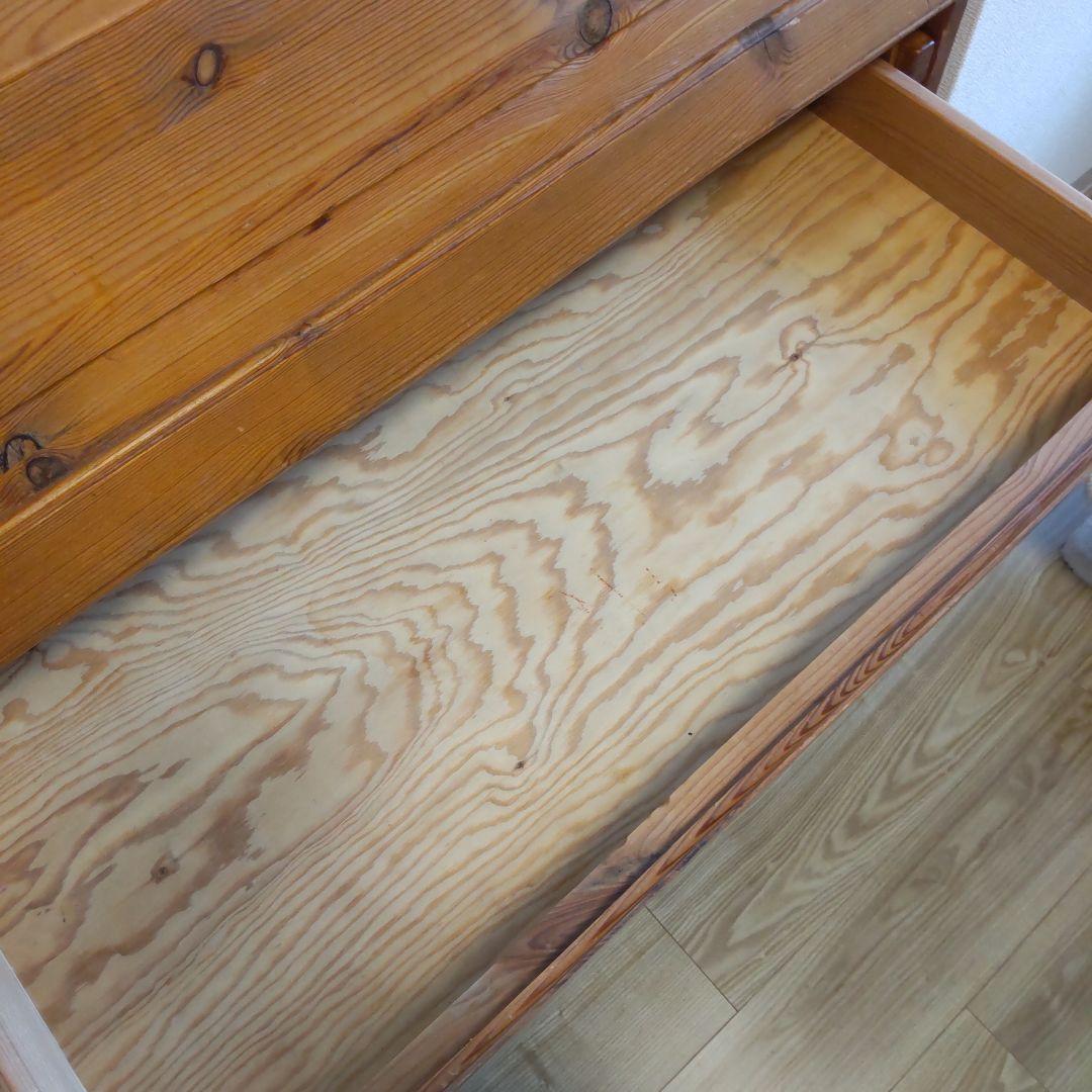 ライティングビューロー　パイン無垢材