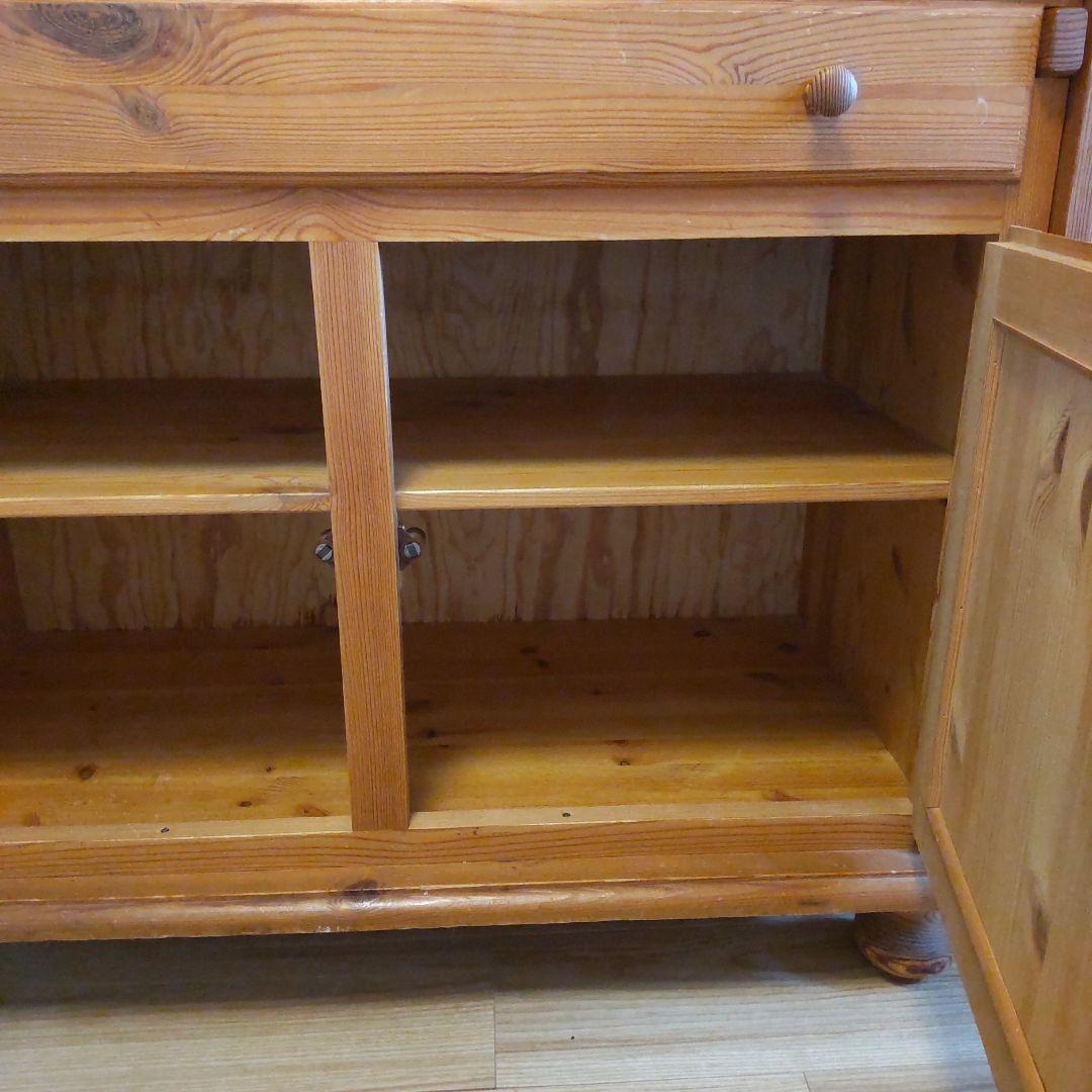 ライティングビューロー　パイン無垢材