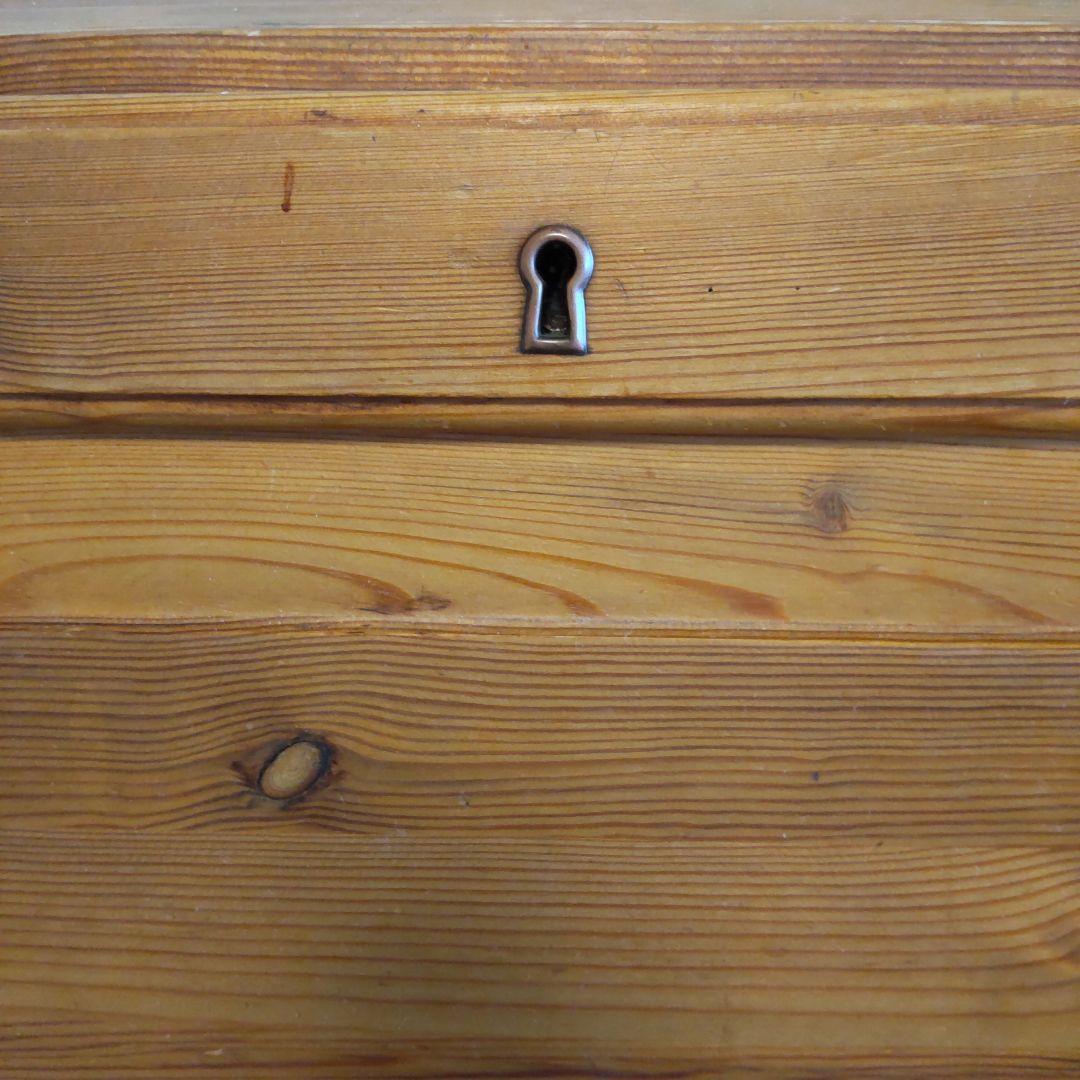 ライティングビューロー　パイン無垢材