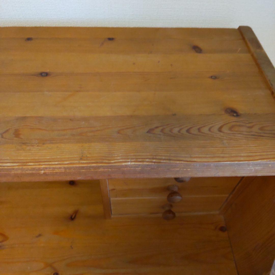 ライティングビューロー　パイン無垢材