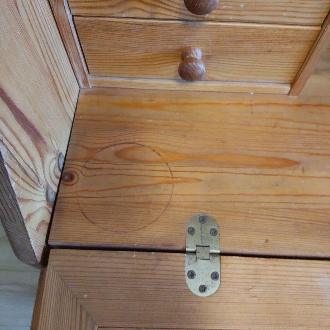 ライティングビューロー　パイン無垢材