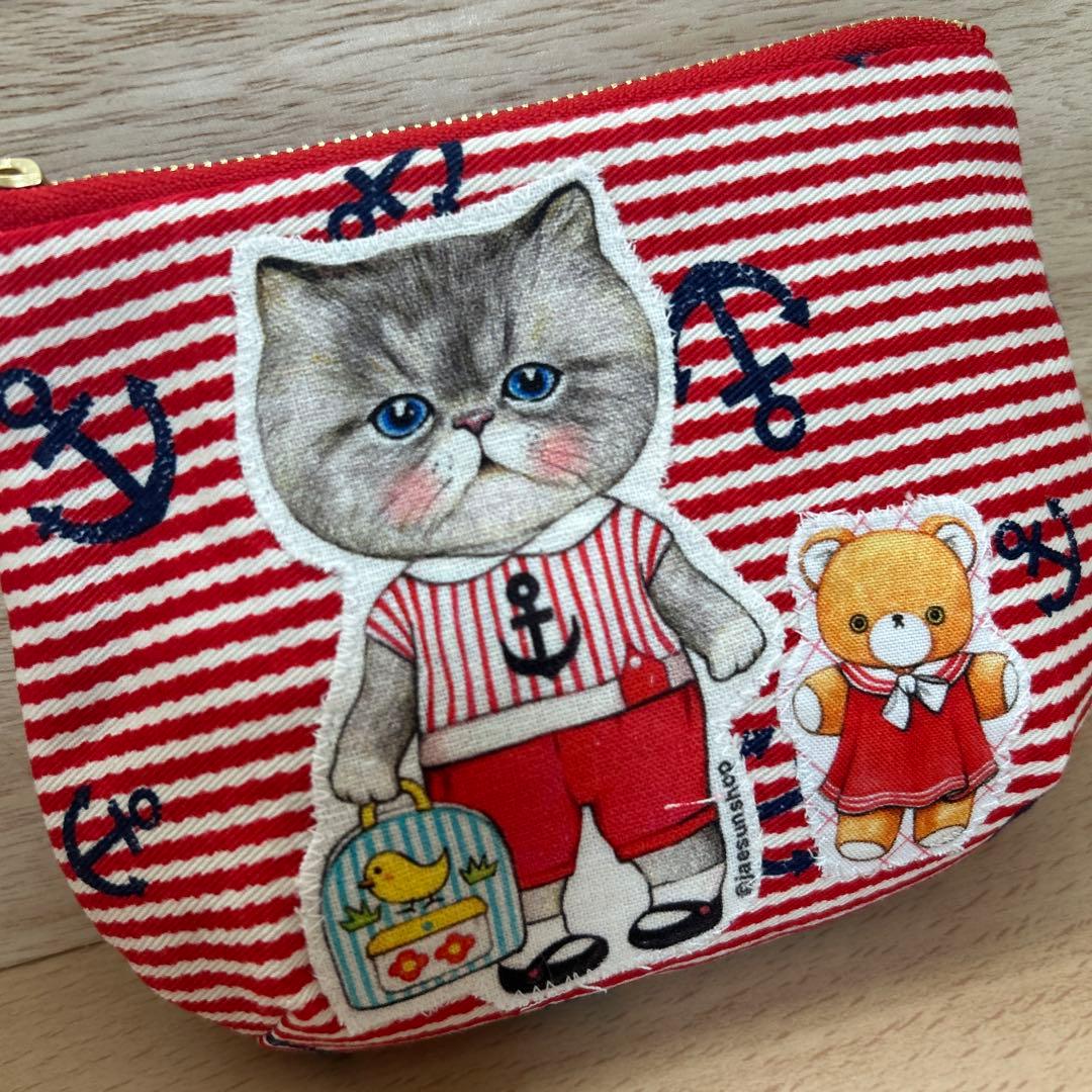 ハンドメイド　ころりんポーチ　コヤンイサムチョン☆マリンルミちゃん☆
