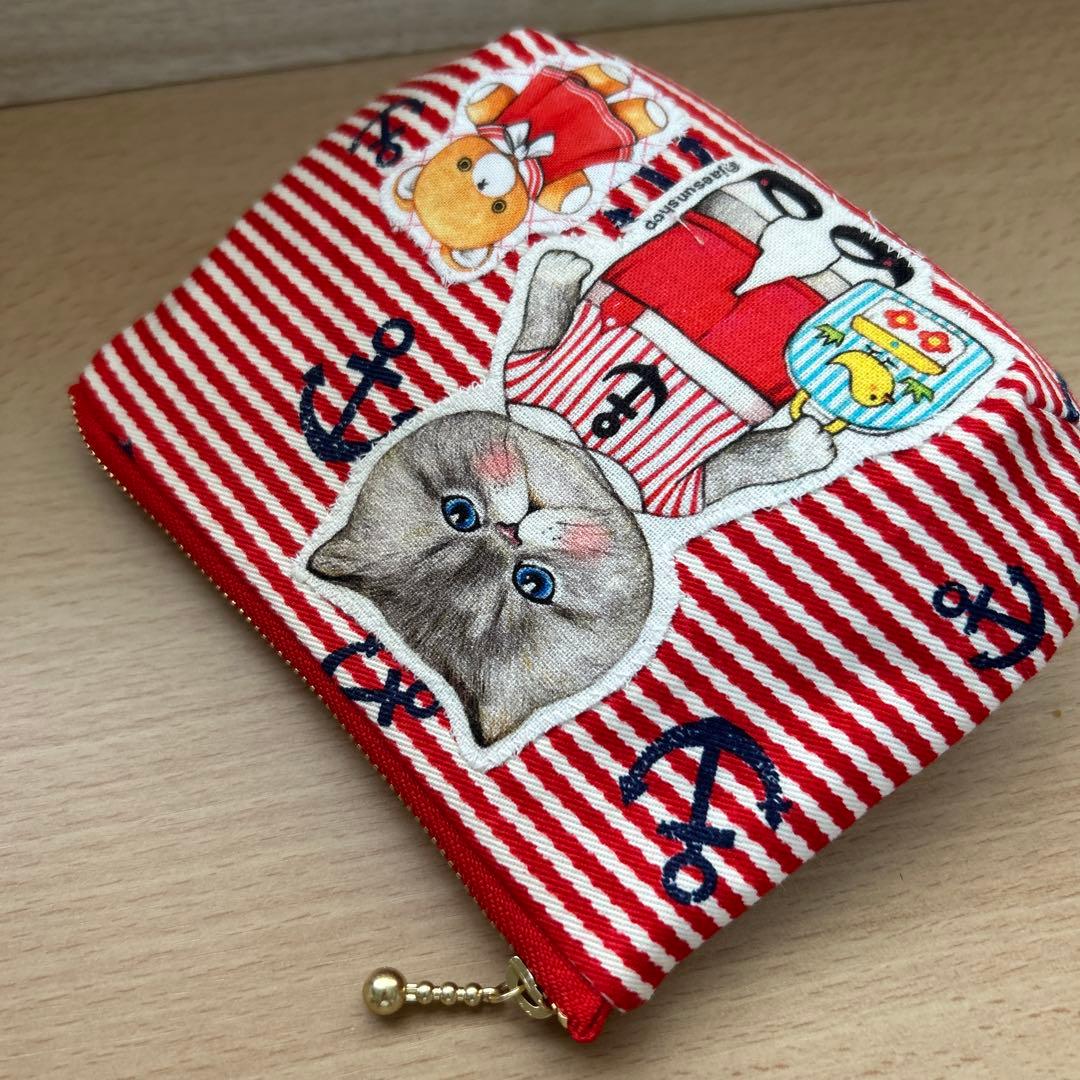 ハンドメイド　ころりんポーチ　コヤンイサムチョン☆マリンルミちゃん☆