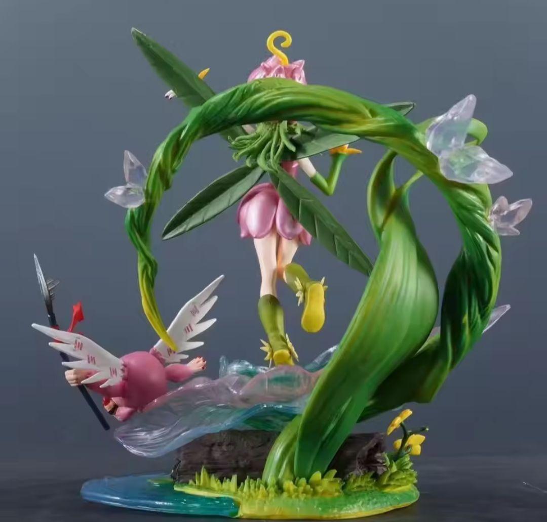デジモン　リリモン　フィギュア　水辺の風景