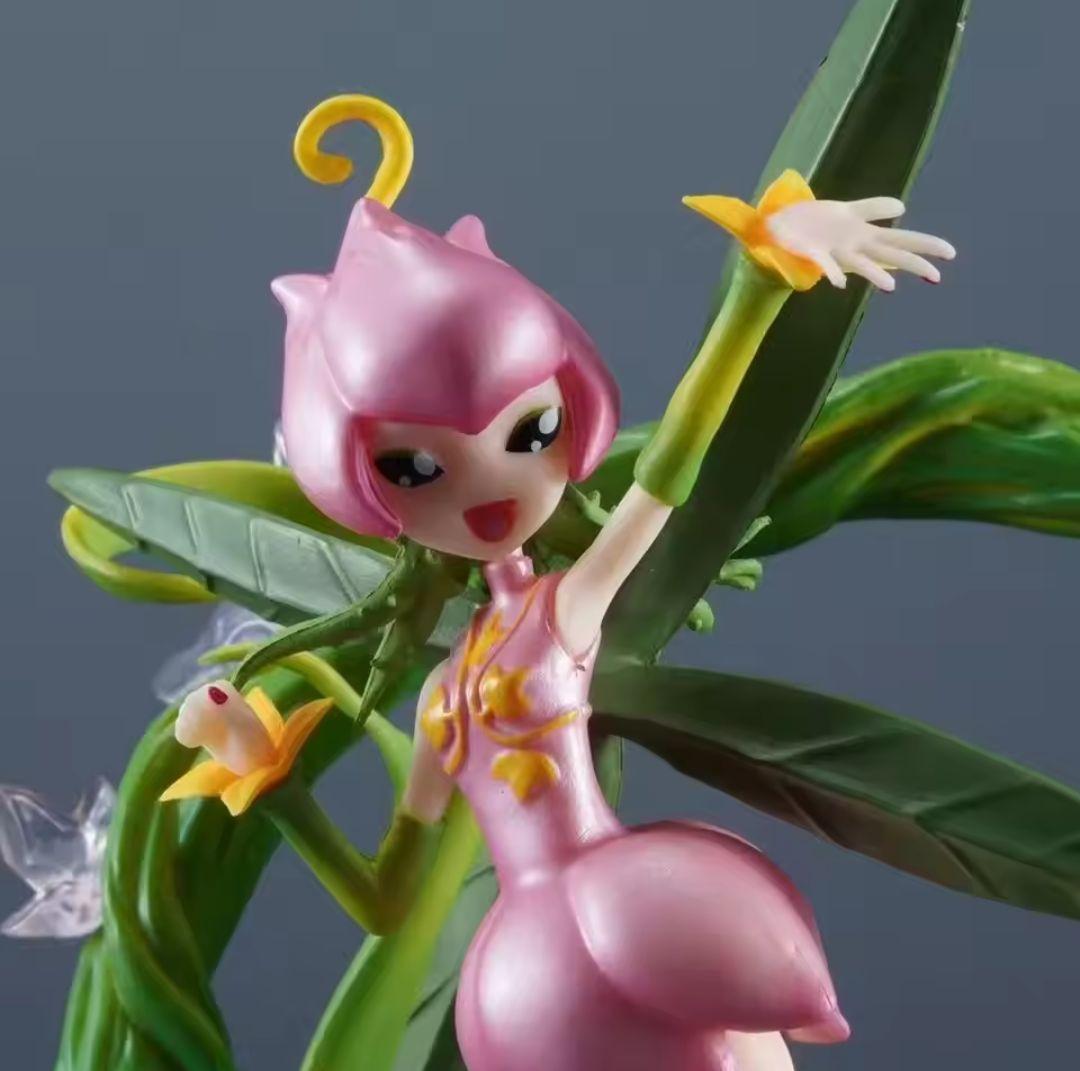 デジモン　リリモン　フィギュア　水辺の風景