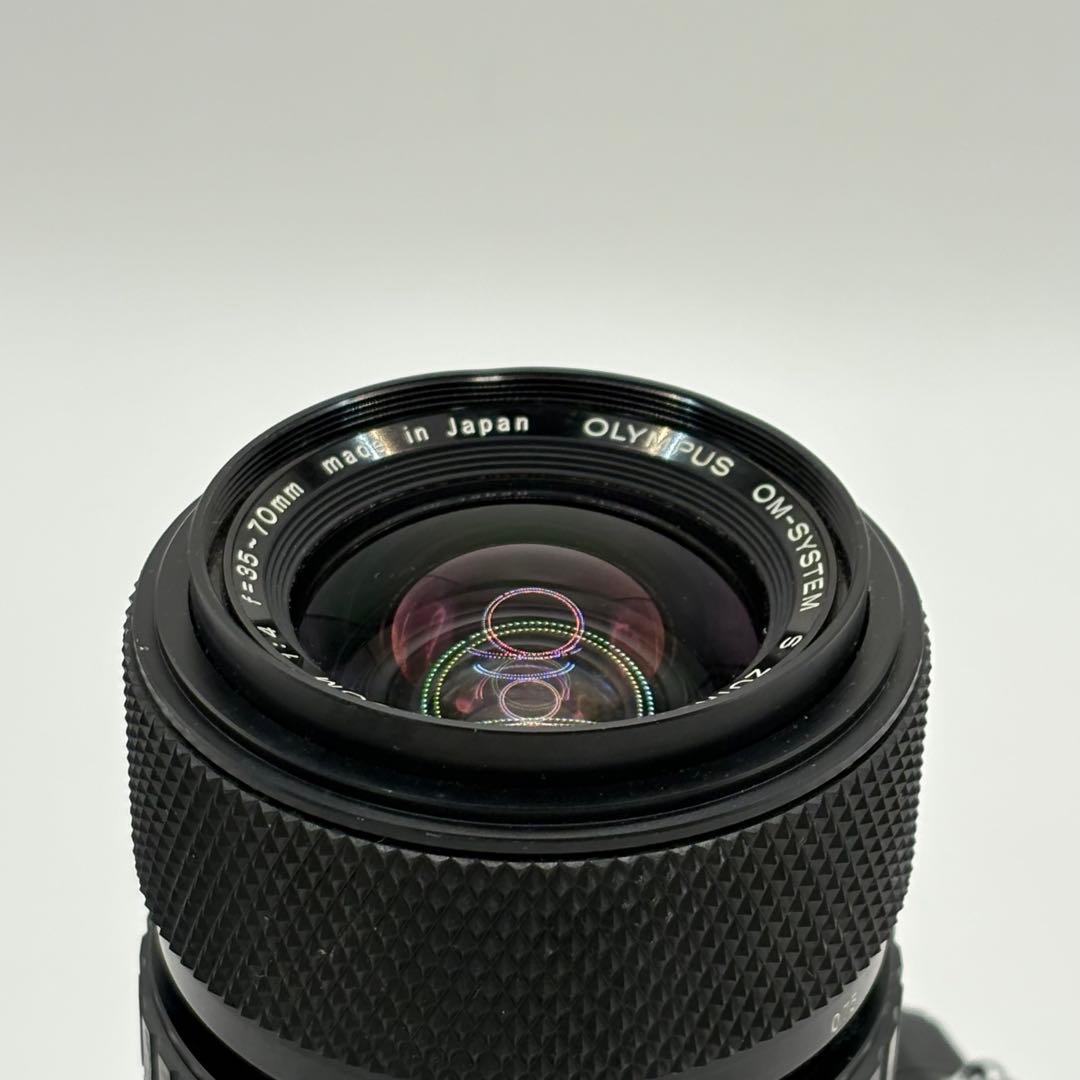 OLYMPUS OM10 ブラック ＋ 35-70mm ズームレンズ 動作未確認