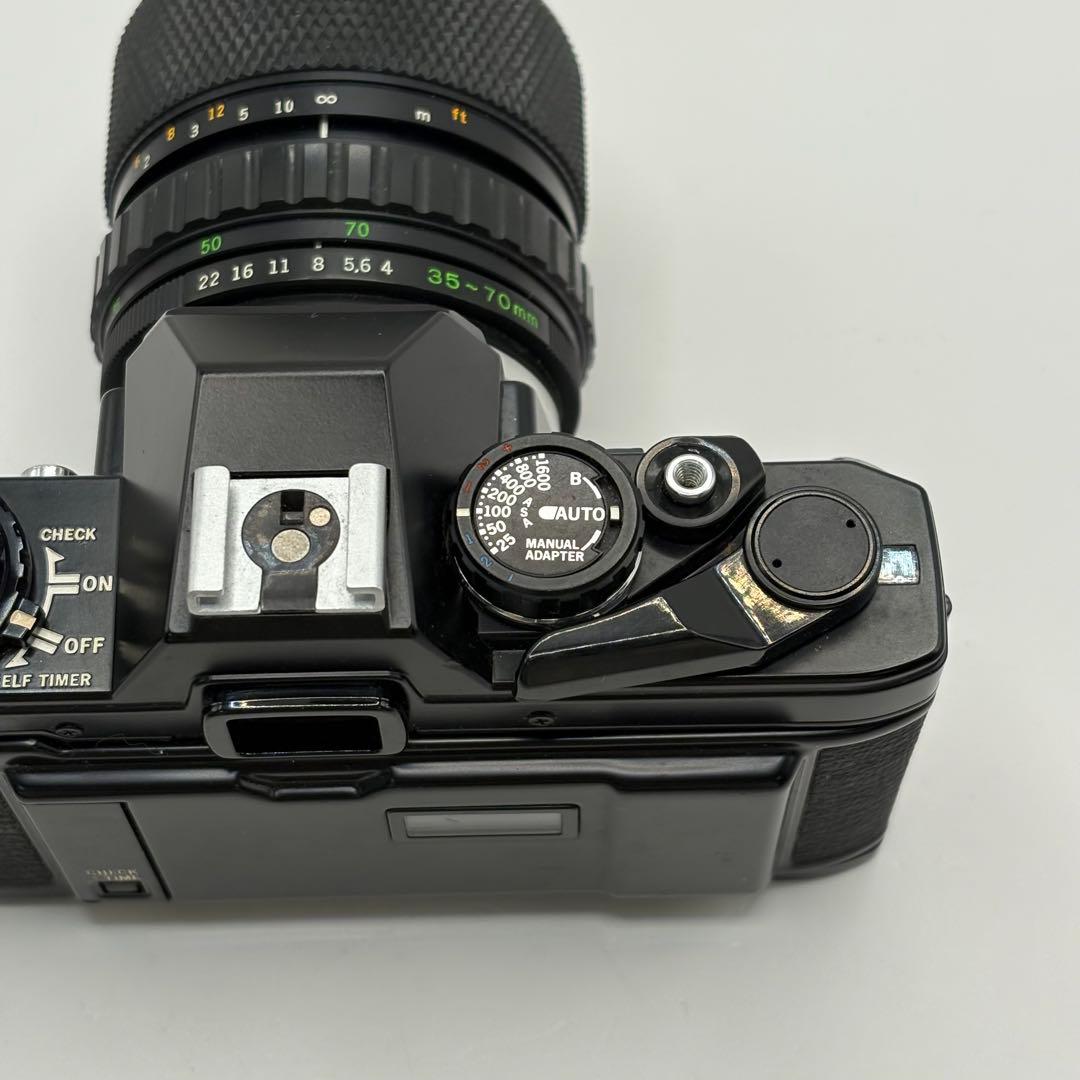 OLYMPUS OM10 ブラック ＋ 35-70mm ズームレンズ 動作未確認