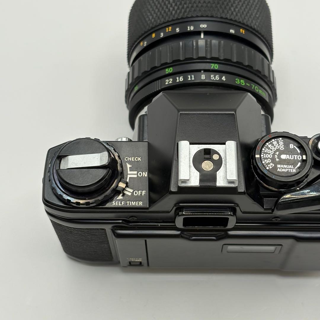 OLYMPUS OM10 ブラック ＋ 35-70mm ズームレンズ 動作未確認