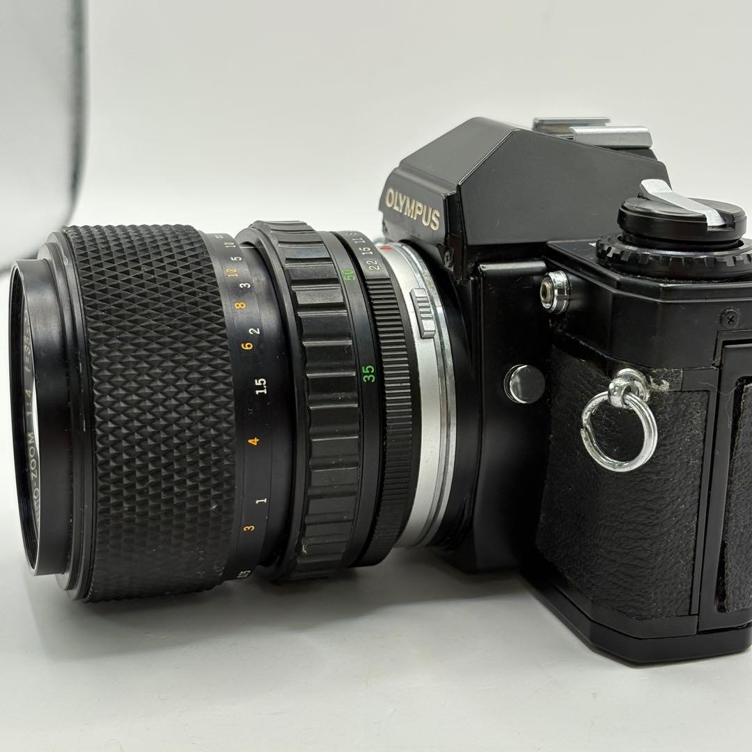 OLYMPUS OM10 ブラック ＋ 35-70mm ズームレンズ 動作未確認