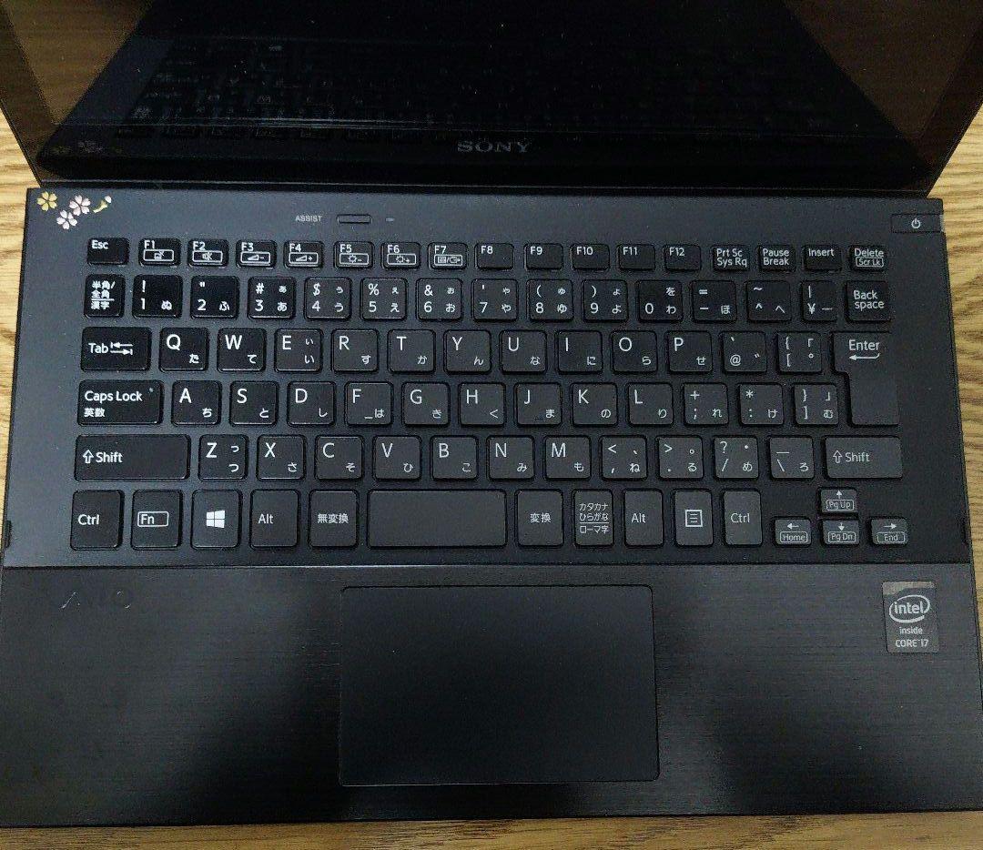 【ジャンク品】ソニー ノートPC VAIO SVP1121A2J Black