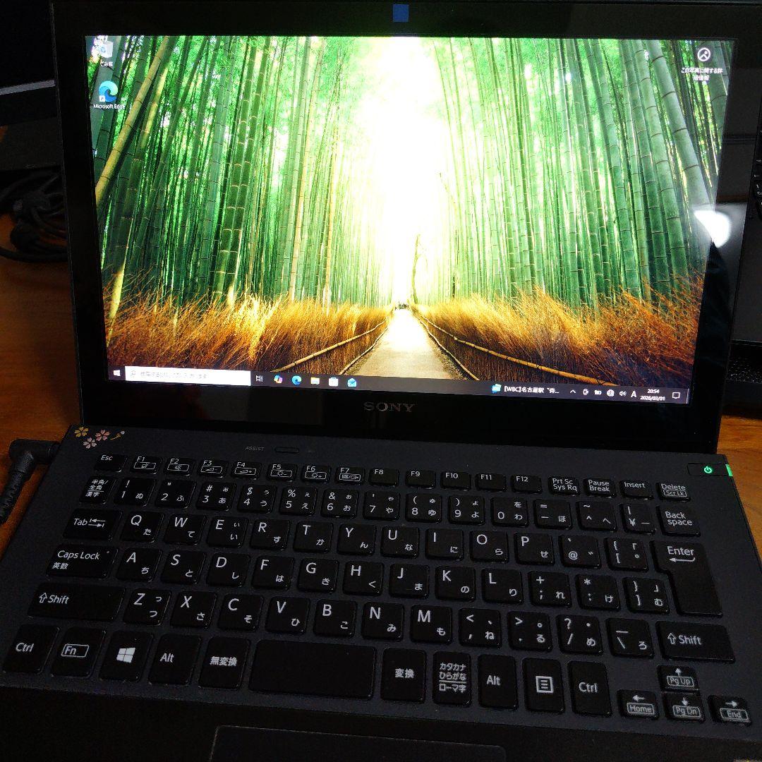 【ジャンク品】ソニー ノートPC VAIO SVP1121A2J Black