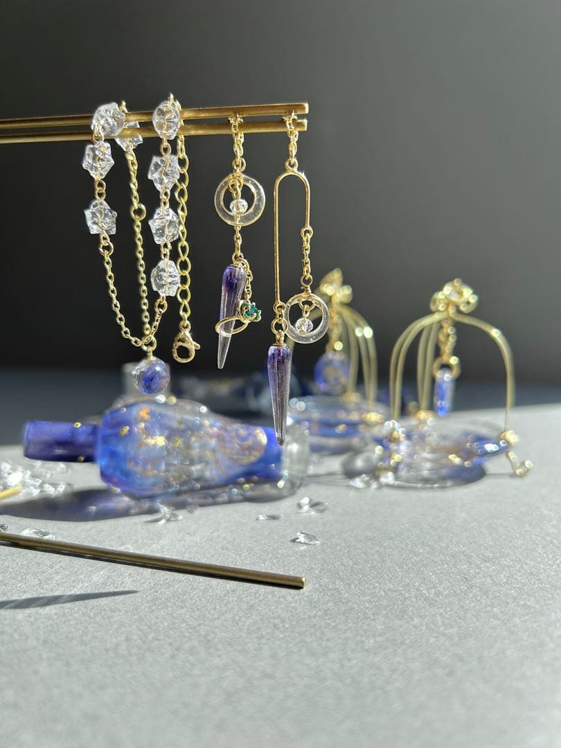 牡牛座さんのための星座の天秤　アクセサリー付き　持ち運びok組み立て式天秤