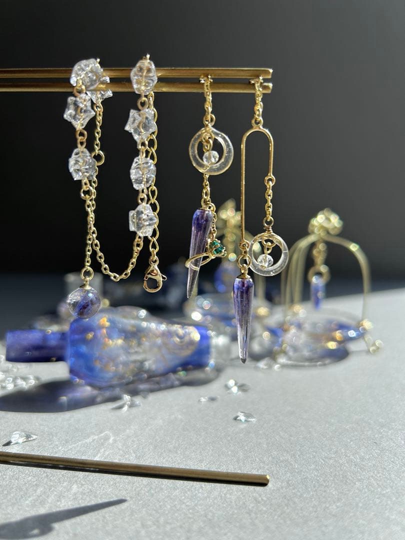 牡牛座さんのための星座の天秤　アクセサリー付き　持ち運びok組み立て式天秤