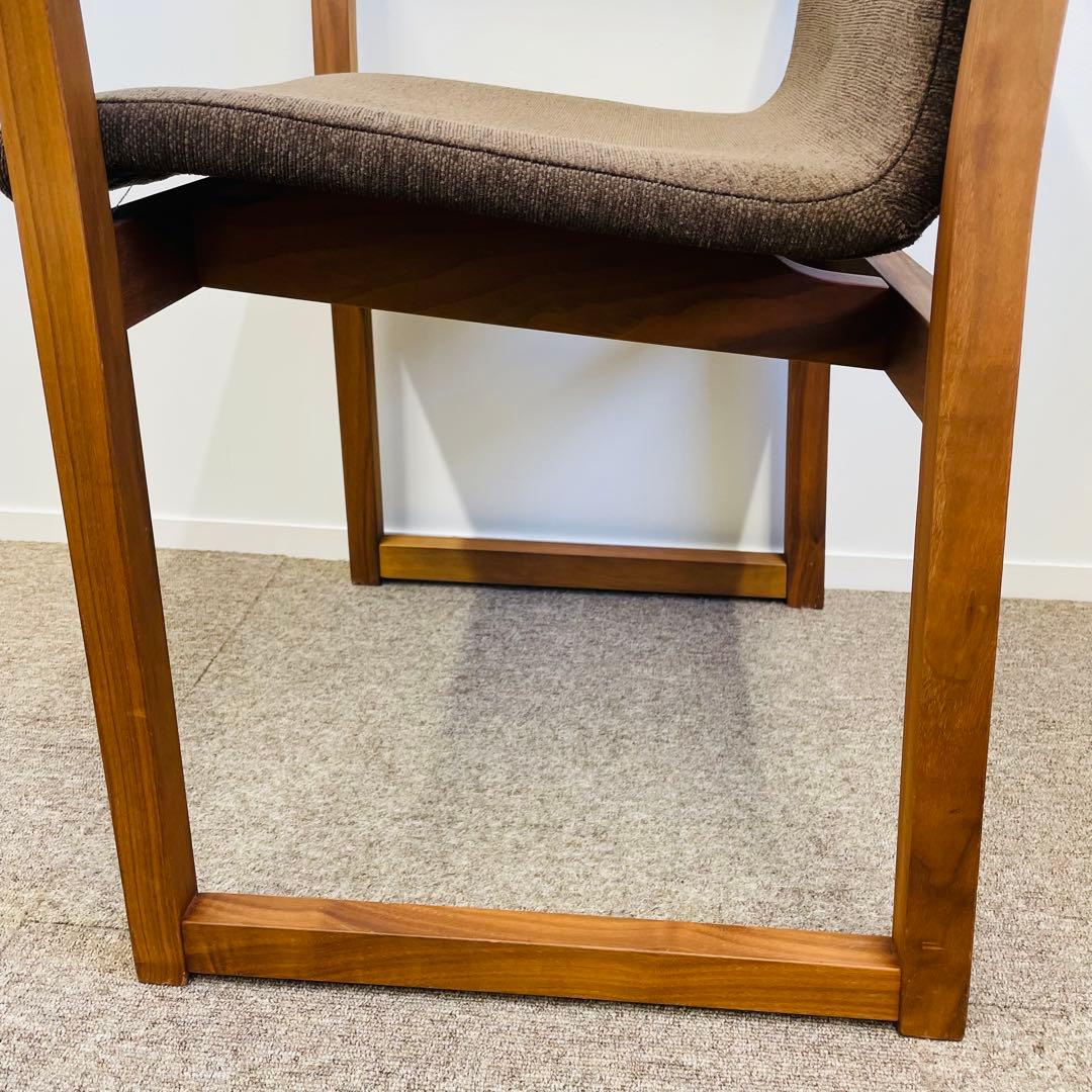 【注文制作】ウォールナット無垢 ダークブラウン椅子