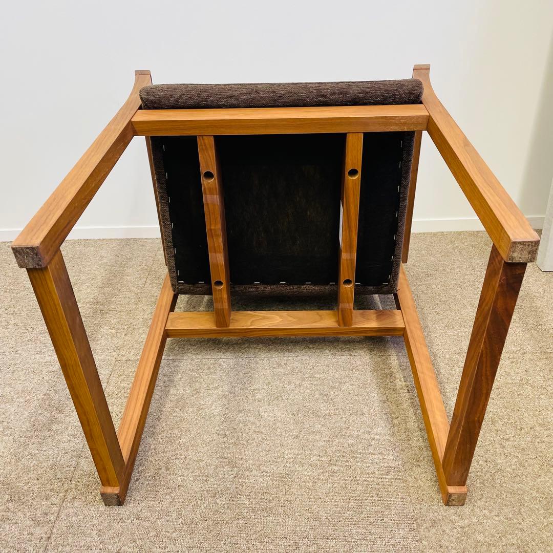 【注文制作】ウォールナット無垢 ダークブラウン椅子