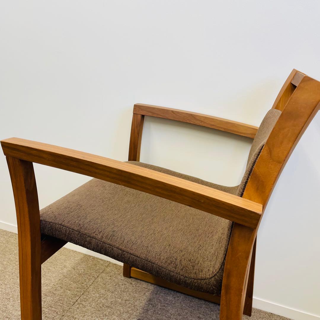 【注文制作】ウォールナット無垢 ダークブラウン椅子