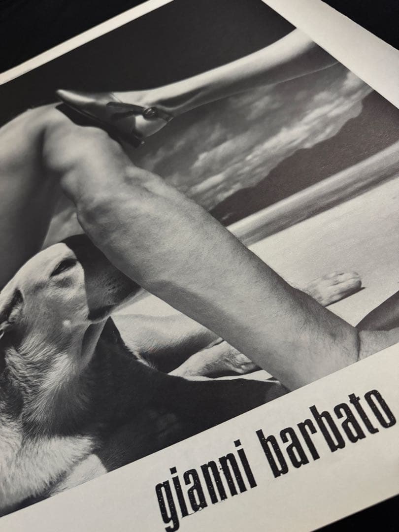 【当時物】1980s ブランド広告　大判両面印刷（50×70cm）