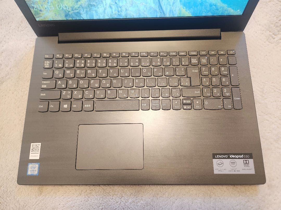 Windowsノート本体 Lenovo windows10 Office 2019 1TB