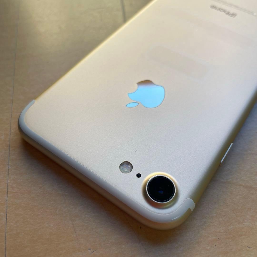 iPhone 7 ゴールド　32GB A1779 美品　バッテリー87%