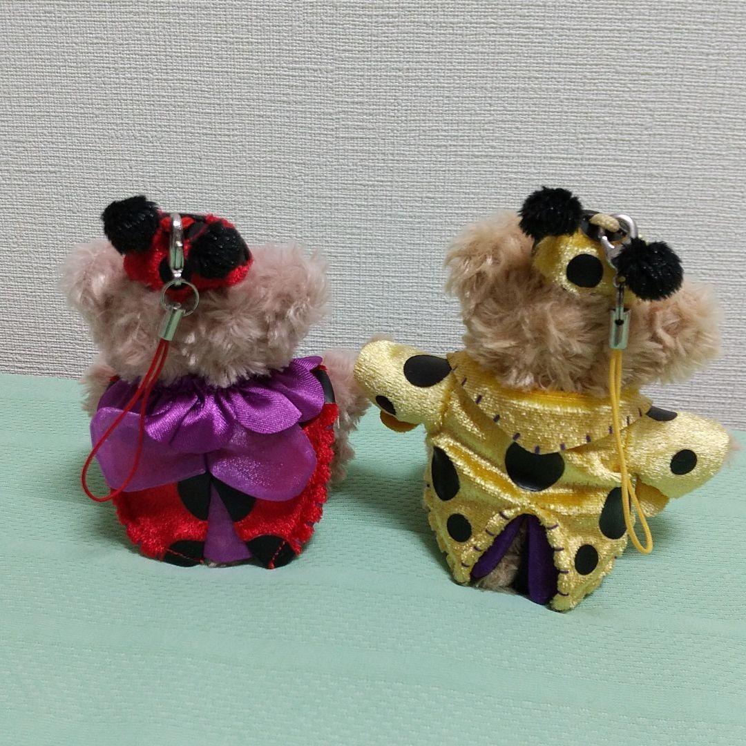 ハロウィーン ダッフィー シェリーメイ ぬいぐるみストラップ 4個セット