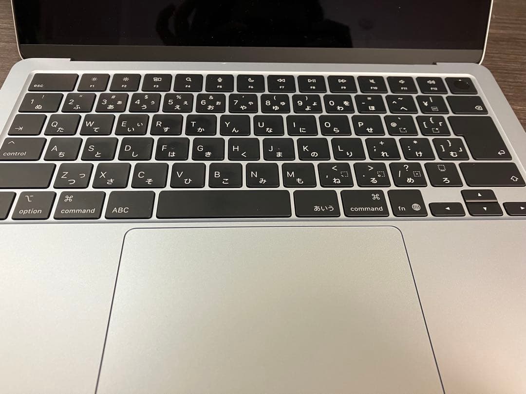 M4チップのMacBook512Gスカイブルー