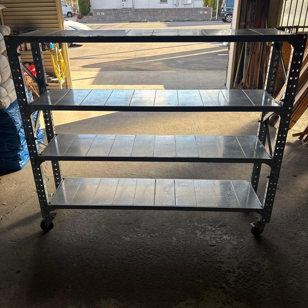 パックマンGALVANIZED SHELF DOUBLE 1430