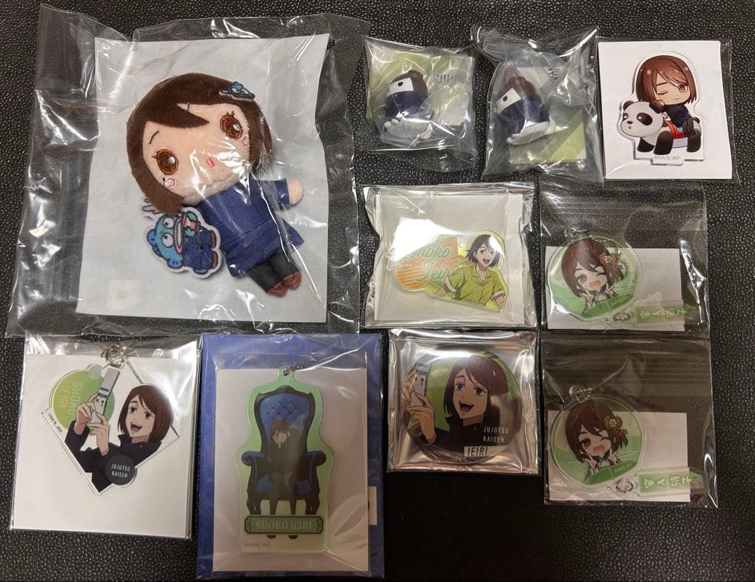 呪術廻戦 缶バッジ アクリルキーホルダー アクリルスタンド ぬいぐるみフィギュア