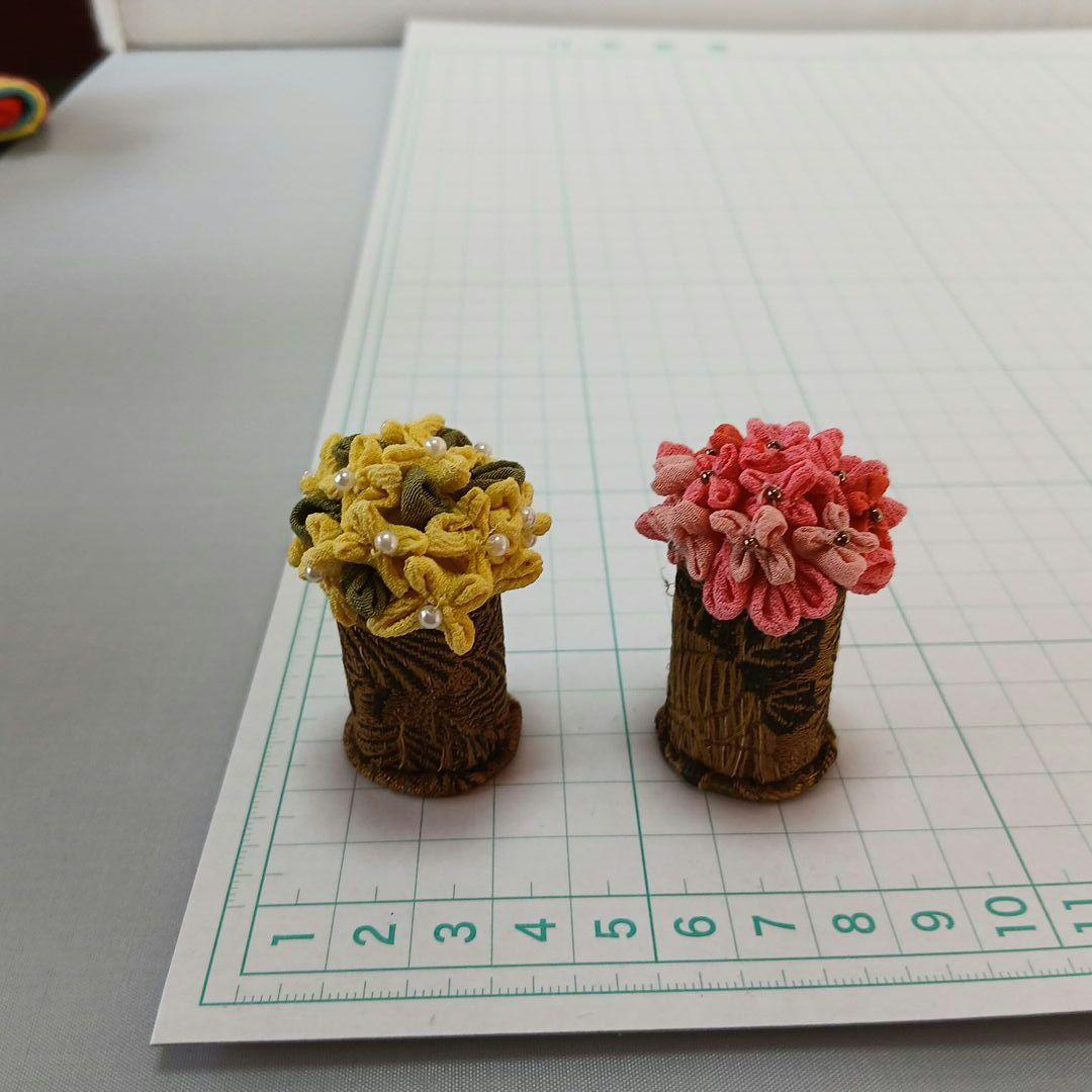 私の手作り/かっぽれお雛様セット/古布ちりめん