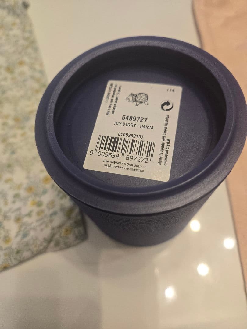 トイストーリー　ディズニー　スワロフスキー　ハム　箱付