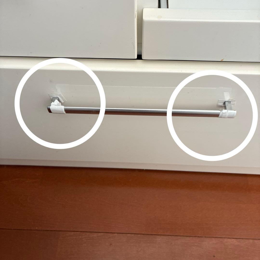 ニトリ ハイタイプ　 白　キッチンキャビネット ガラス　食器棚　キッチンボード