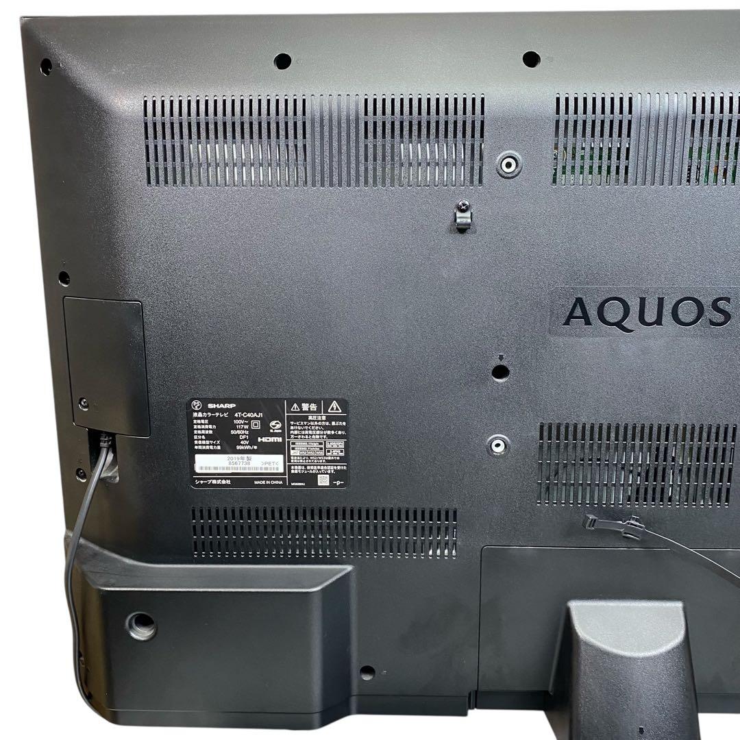 ２０１９年製SHARP 40インチ液晶テレビ 4T-C40AJ1