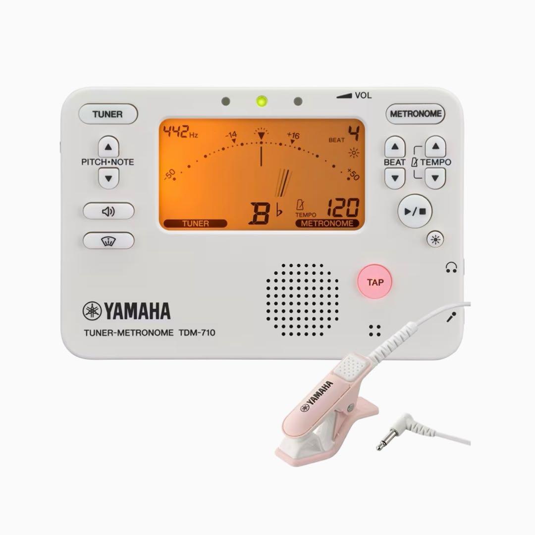 ヤマハ チューナーメトロノーム TDM-710 チューナー用マイク TM-40