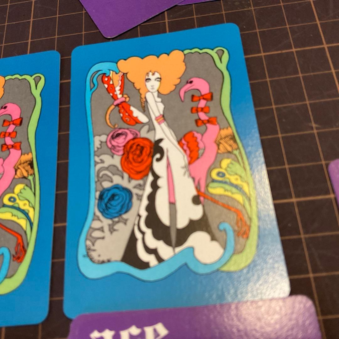 希少　宇野亜喜良　当時物　平凡 オリジナル イラスト トランプ　未使用　1968