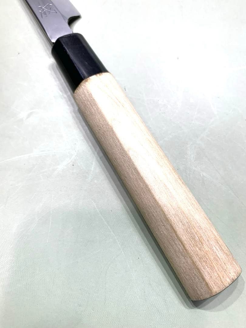 祐成　柳刃包丁　刃渡り17.5cm