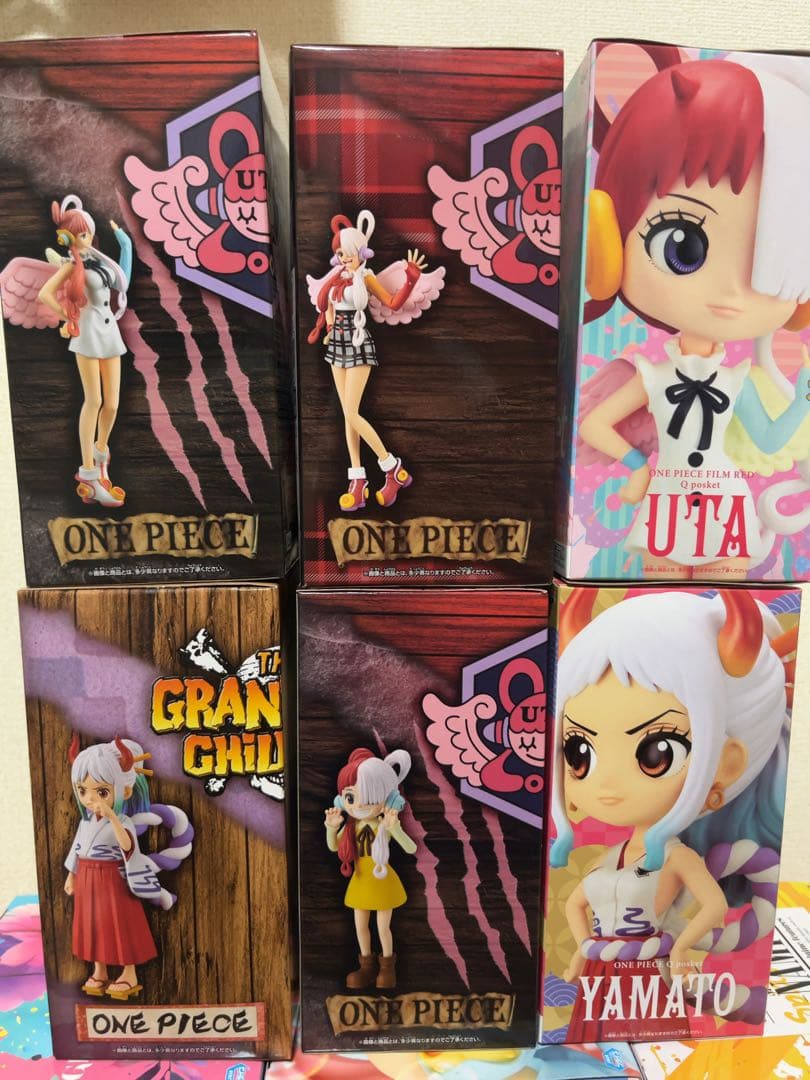 ワンピース フィギュア9点セット ウタ ナミ ヤマト しらほし ONEPIECE