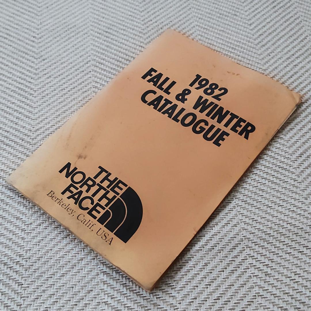 【当時物】 ノースフェイス 1982 秋/冬 カタログ 2枚組 現状品