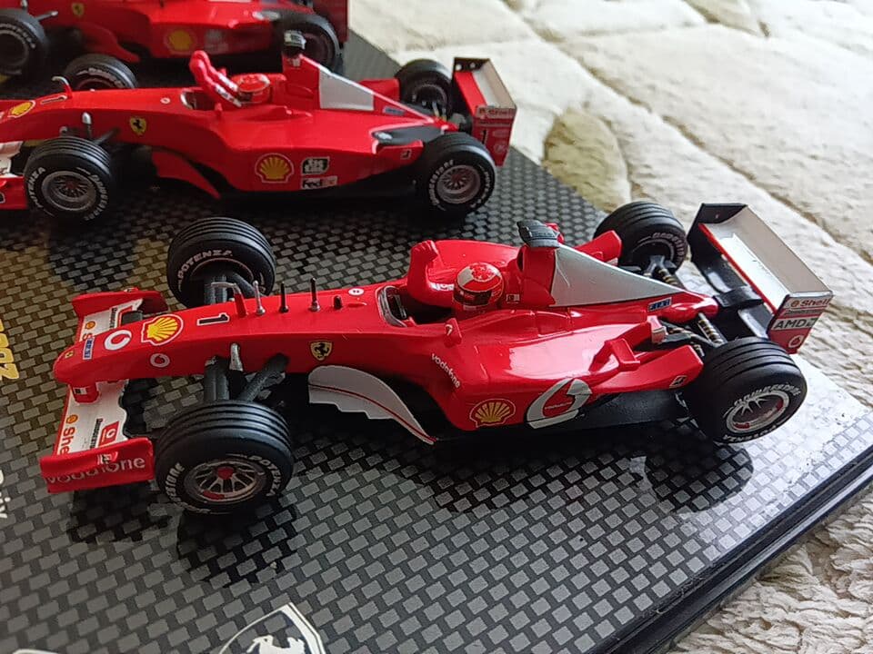 マテル　1/43 フェラーリ　シューマッハチャンピオンセット　F1-2000 他