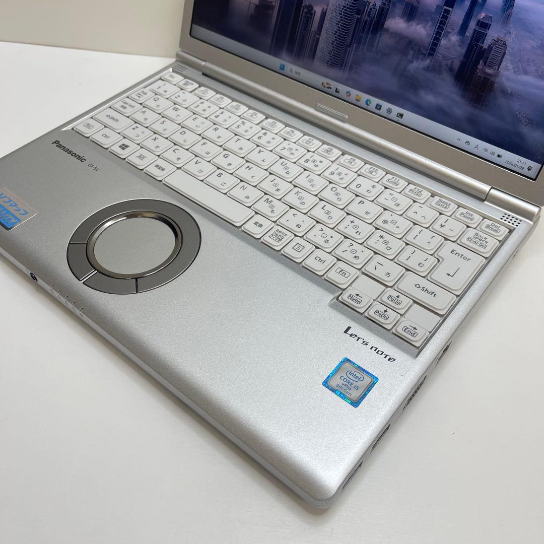 #761 パナソニック CFSV7-3 i5-8350U 8GB SSD256G