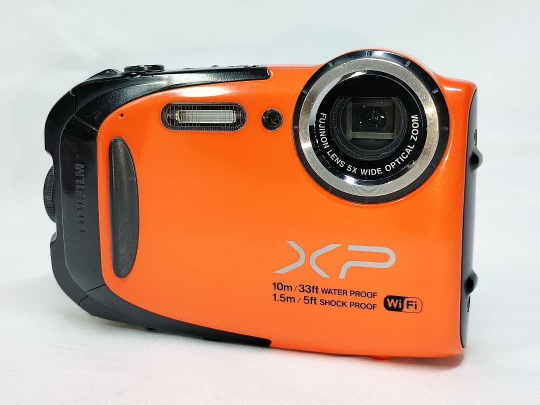 【並品】FUJIFILM FINEPIX XP70 オレンジ